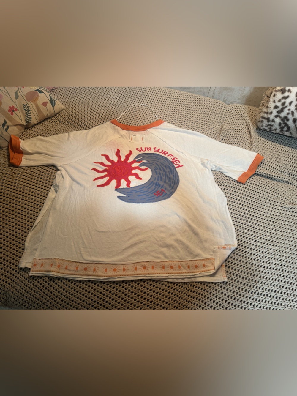 We The Free Giulia Embroidered Ringer Tee - Picture 6 of 7